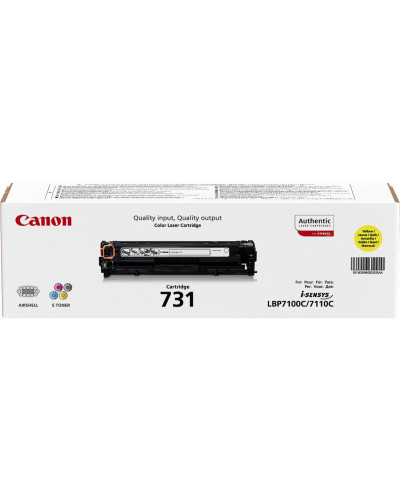 Canon 731 Cartouche de toner 1 pièce(s) Original Jaune