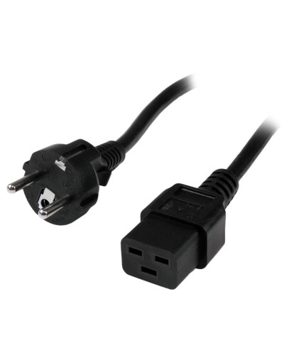 StarTech.com Cordon d'alimentation CEE7 vers IEC 320 C19 de 2m pour ordinateur - M/F
