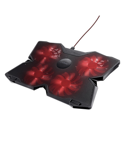 Trust GXT 278 système de refroidissement pour ordinateurs portables 43,9 cm (17.3") Noir