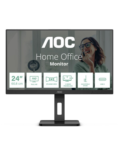 AOC 24P3CV LED display 60,5 cm (23.8") 1920 x 1080 pixels Full HD Noir