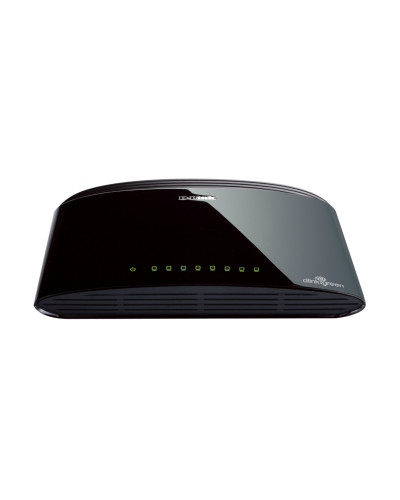 D-Link DES-1008D Non-géré Fast Ethernet (10/100) Noir