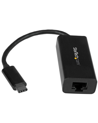 StarTech.com Adaptateur USB C vers Gigabit Ethernet - Noir - Adaptateur Réseau LAN USB 3.0 vers RJ45 - USB Type C vers Ethernet