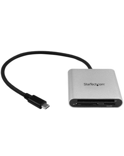 StarTech.com Lecteur et enregistreur multicartes USB 3.0 avec USB-C pour cartes mémoire SD, microSD et CompactFlash