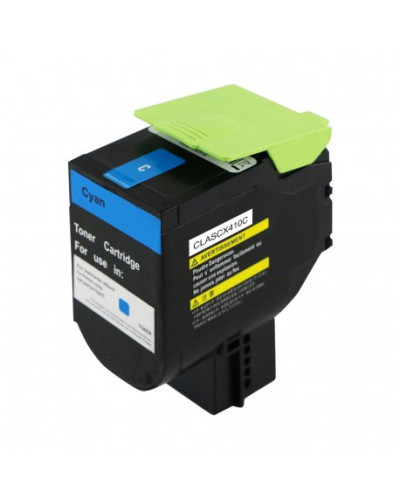 Lexmark CX410, CX510 Toner Cyan Remanufacturé